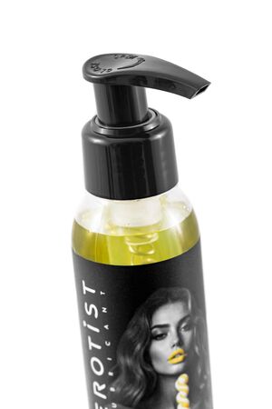 Разогревающее массажное масло Erotist Caramel Club с ароматом ананаса - 100 мл.